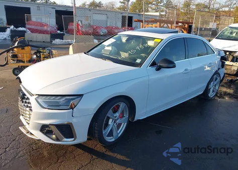 2020 Audi S4 Premium Plus Tfsi Quattro Tiptronic from USA, damaged, VIN WAUB4AF46LA050670